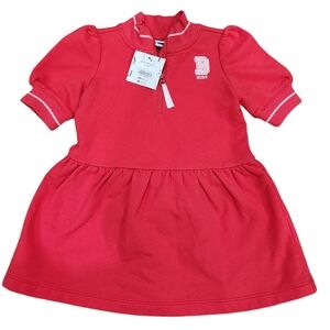 NWT Janie and Jack Short Red Sleeve Sweater Dress B0023